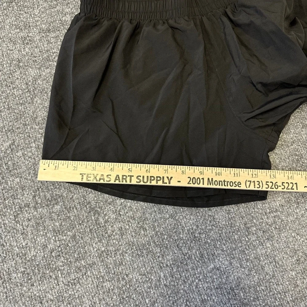 Puma Shorts Womens Size S Black Athletic Running Lightweight Elastic